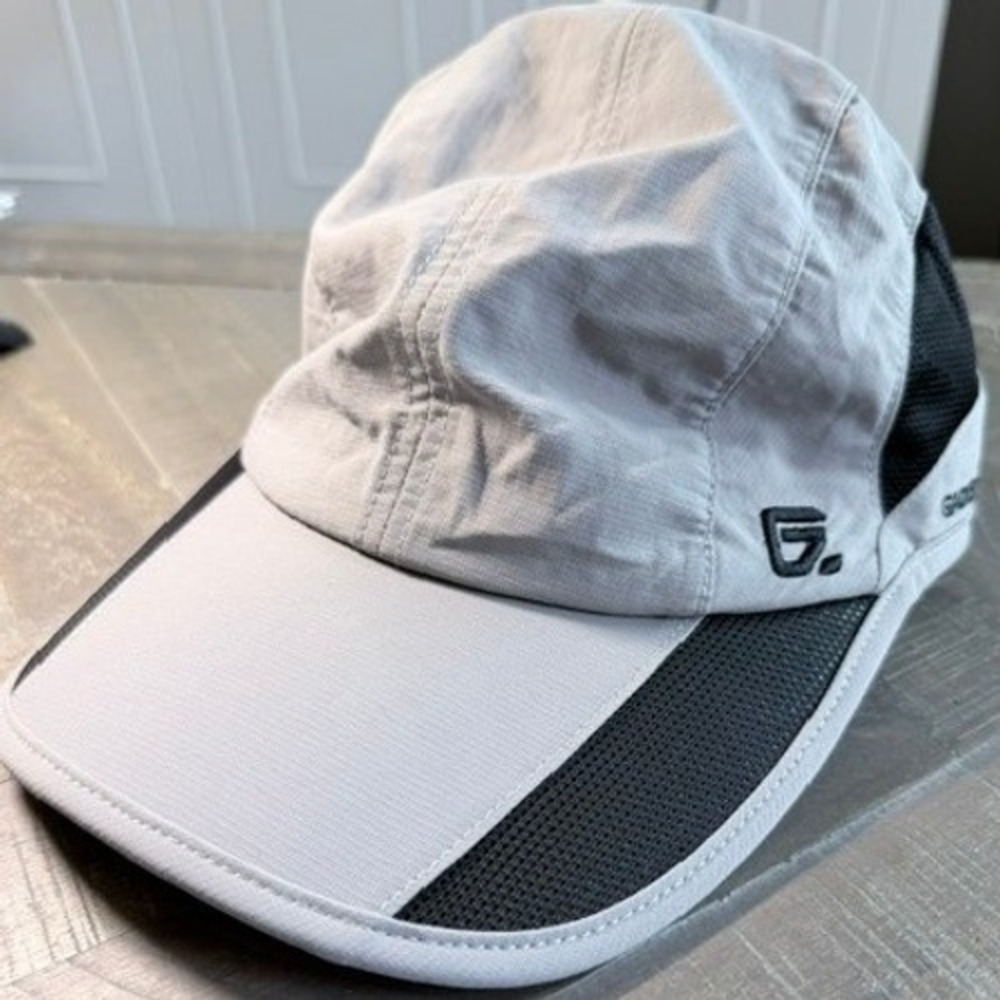 GADIEMKENSD G1 Running Hat Gray Black UPF 50+ UV Protection NWT